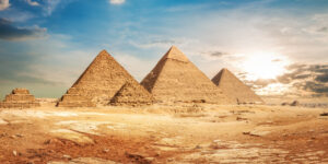 During ancient times in Egypt, the Lighthouse of Alexandria was renowned as one of the Seven Wonders of the World.